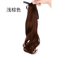 双马尾假发绑带式长卷发可爱萝莉cos软妹长直发洛丽假发马尾