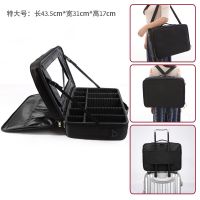 化妆包手提大容量便携化妆师跟妆包纹绣美甲多功能收纳箱包