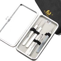 尖闭口粉刺针套装夹美容院拔去黑头镊子器排挤痘工具