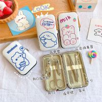 家用修脚美甲工具修剪指甲刀套装甲沟脚剪刀钳指甲剪七件套装