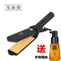 理发店电陶瓷夹板玉米烫蓬松垫发玉米须直发器拉直板不发