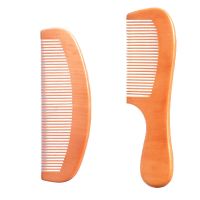 梳子女木梳梳防静电梳子带手柄宽细不易断小梳子便携式梳