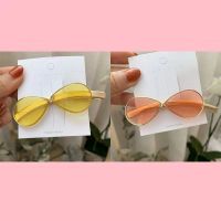 发夹女韩版个性墨镜刘海夹一字夹边夹少女鸭嘴夹