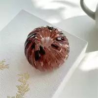 水钻丸子头盘发器鸟巢发抓马尾扣头饰花苞头发圈发饰发夹抓夹