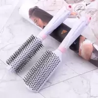 梳子女防静电内扣滚梳卷发梳直发梳可爱学生少女宿舍造型家用梳子