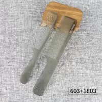 美发梳子理发梳子发型师剪发梳子男士推边薄平头梳尖尾
