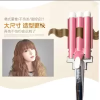 三管蛋蛋卷头卷发棒水波纹蛋糕卷夹板女泡面波浪头发卷发器
