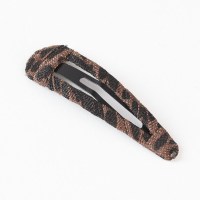 布艺豹纹bb夹ins刘海边夹发卡侧面碎发夹成人百搭个性头饰女