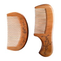 可爱迷你梳子小巧随身便携款宝宝儿童女孩小号檀木檀香木头梳