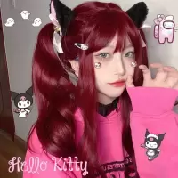 假发女长卷发日系lolita大波浪cos洛丽软妹jk长发金色头套