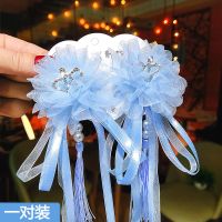 儿童发饰女童古风汉服发夹可爱珍珠蝴蝶结夹子小女孩头饰宝宝发卡