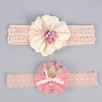 0-6岁韩版儿童发饰宝宝护卤门婴儿发带周岁蝴蝶结头饰公主