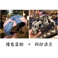 发箍韩版可爱发卡头箍女学生发夹头饰宽边压发洗脸束发带成人