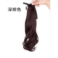 双马尾假发绑带式长卷发可爱萝莉cos软妹长直发洛丽假发马尾