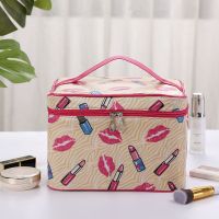 2021新款化妆包大号大容量防水手提洗漱包可爱收纳化妆品旅行包包