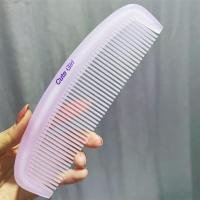 大号夜光加厚塑料梳子20厘米女式美发厚发卷发长发无柄月牙梳子