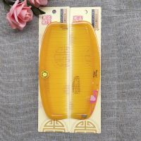 大号月牙梳加大加厚牛筋梳子折不断齿耐热防静电塑料梳