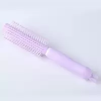 梳子女圆滚梳内扣卷发梳造型排骨梳直发梳家用可爱学生防静电木梳