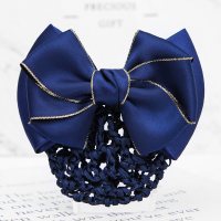 职业女头花空姐酒店护士银行动车移动员工作盘发网兜