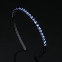 水钻花朵头饰发箍气质压发头窟女带齿防滑洗脸敷面膜头箍发饰