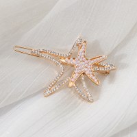 赵露思同款发夹头饰刘海夹简约少女发卡子五角星星侧边夹