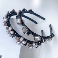 甜美碎发发箍女2021新款头箍编发夹头饰刘海发卡