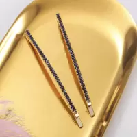 jennie同款发夹一字夹边夹水钻刘海卡子少女发卡夹子头饰
