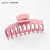 洗澡头发抓夹女夏季夹子头饰排骨发夹后脑勺大号发卡鲨鱼夹盘发抓