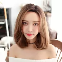 假发女短发蓬松自然内扣披肩卷发整顶假发套中分无刘海