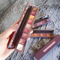 键盘指尖眼影亮片大闪哑光偏光九色眼影盘仙女落泪妆