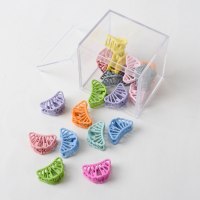 韩版泫雅糖果色小号抓夹星星发卡成人简约百搭刘海边夹头饰女发夹