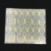 穿戴美甲果冻胶双面胶可用美甲胶水环保透明指甲片胶贴|[加大]收藏店铺送指甲锉+清洁片 A74双面胶[9片装]216贴