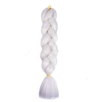 非洲脏辫假发色大辫子单色雷鬼化纤braids hair extension|60#
