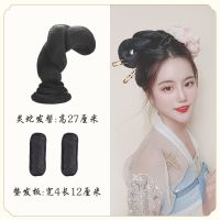 古装假发灵蛇发髻唐装造型诃子裙古风发型垫发包飞天发髻汉服假发|组合