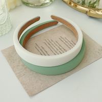 儿童糖果色发箍女童宝宝不发发卡公主可爱防滑成人头箍发饰|米白+豆绿