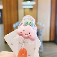 韩版儿童小抓夹卡通萌萌哒可爱女童碎发发卡子宝宝不发夹子头饰|云朵(发2个)