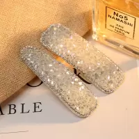 韩版ins水晶发卡水钻发夹珍珠发卡刘海发夹头饰bb夹发饰|水滴白+方形白-12