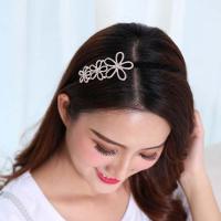 百搭珍珠发箍女可爱外戴头箍发卡成年女简约压发夹子头饰|三朵小花