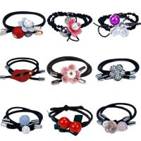 头绳韩版小清新扎头发橡皮筋饰品头绳女发箍发饰皮筋发夹发带皮圈|美丽动人9件套