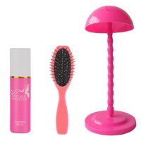 真发头顶补发块女短卷发假发中老年妈妈蓬松自然无痕遮白发补发片|+大钢梳+小护理液+蘑菇支架 深棕色