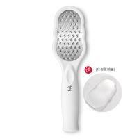 修脚器磨脚器磨脚石修脚刀搓脚器磨脚器去老茧工具|玉石白 JXTX2件套装