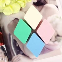 干湿两用粉底bb霜隔离菱形粉扑柔海绵面扑化妆棉遇水大