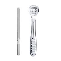 升级版灰指甲四面指甲锉打磨条不锈钢挫搓修甲美甲工具修脚刀|短款四面锉+横条脚刨