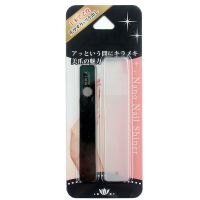 玻璃指甲锉条打磨抛光条美甲工具磨甲搓条指甲磨砂条亮甲修型|黑曜石 5支