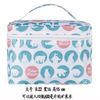 防水旅行大容量化妆包便携洗漱包可爱收纳包ins多功能手提包|大号(北极熊)