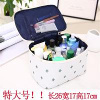 防水旅行大容量化妆包便携洗漱包可爱收纳包ins多功能手提包|特大号白色仙人掌