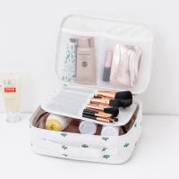 化妆包ins风火小号女便携大容量旅行随身袋洗漱包品收纳盒|NC化妆包A仙人掌