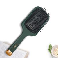 气囊梳子贵妇负离子防静电顺发按摩梳高管白领女纹理梳|墨绿气囊梳/1588+送梳子