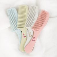 梳子成人女可爱家用顺发不打结折不断美发梳理发店造型塑料尖尾梳|密齿[1大]