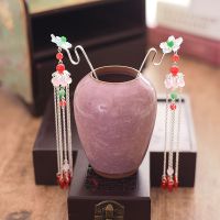 儿童汉服头饰全套苏中国风发饰小女孩古装配饰女童古风发夹步摇|发簪一对